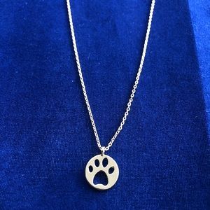 Animal Paw Pendant Necklace